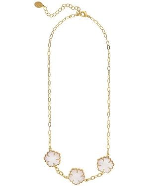 Rivka Friedman 18K Statement Necklace - White