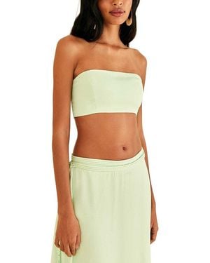 FARM Rio Crop Top - Yellow