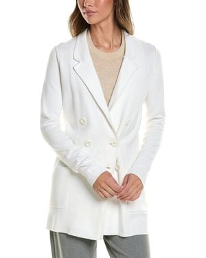 Autumn Cashmere Boyfriend Milano Blazer - White