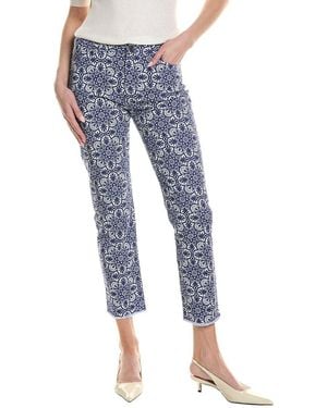 tyler boe Twill Medallions Pant - Blue
