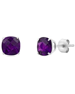 MaxColor 1.60 Ct. Tw. Amethyst Studs - Purple