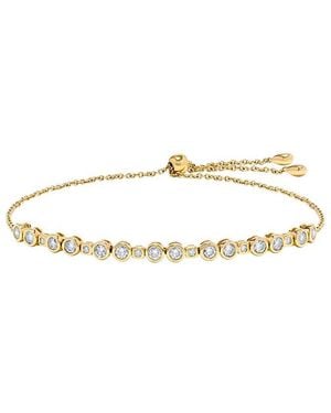 H.J. Namdar 14K 0.85 Ct. Tw. Diamond Bolo Bracelet - Metallic