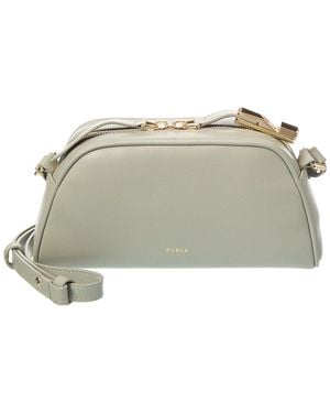 Furla Goccia Small Leather Crossbody - Natural