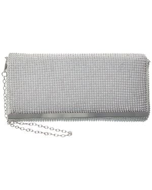 Rene Ruiz Crossbody Envelope Clutch - Grey