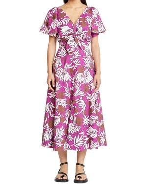 Tanya Taylor Lonna Maxi Dress - Purple