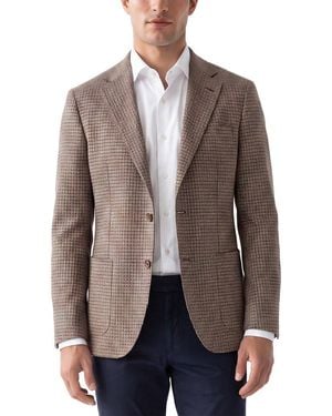 Corneliani Cc Collection Virgin Wool Jacket - Brown