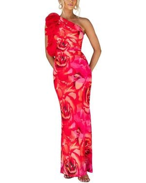 LEON GORI Maxi Dress - Red