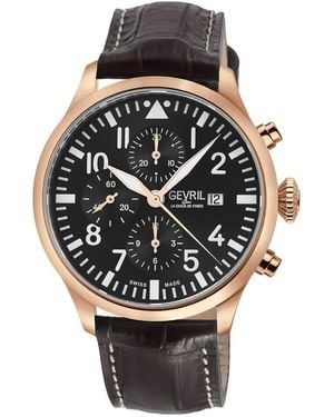 Gevril Vaughn Watch - Black