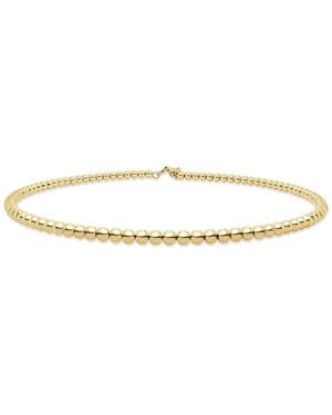Sabrina Designs 14K Bead Choker Necklace - White