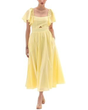 BGL Midi Dress - Yellow