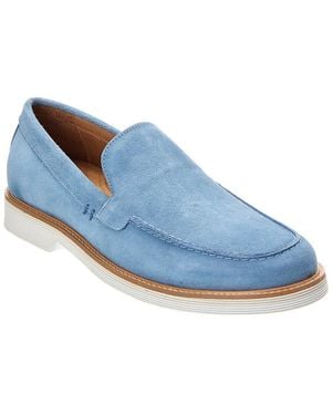 Donald J Pliner Fifer Suede Loafer - Blue