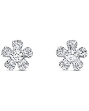 Sabrina Designs 14K 0.61 Ct. Tw. Diamond Stud Earrings - Metallic