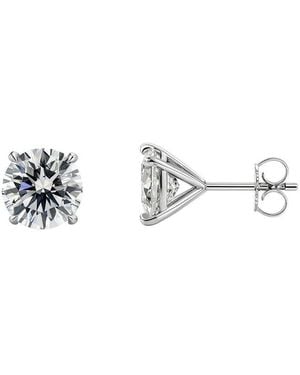 Prince Diamond & Jewelry 14K 3.50 Ct. Tw. Lab-Grown Diamond Stud Earrings - Metallic