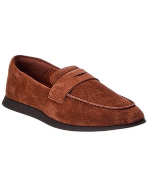 Wolf & Shepherd Coast Suede Loafer - Brown