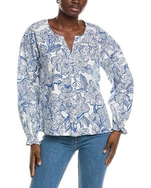 Lilly Pulitzer Aldina Top - Blue