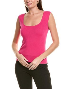 St. John Ribbed Shell - Pink