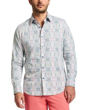 Robert Graham Gomera Woven Shirt - Grey