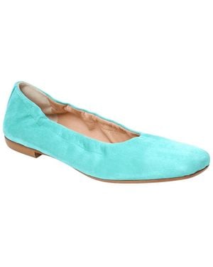 Jack Rogers Santa Leather Ballet Flat - Blue