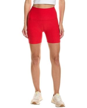 Beyond Yoga Spacedye Keep Pace 5In Short - Red