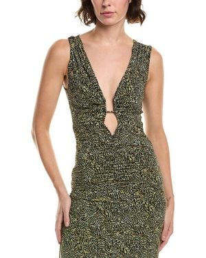 Isabel Marant Printed Top - Green