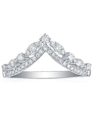 Sabrina Designs 14K 0.37 Ct. Tw. Diamond Tiara Ring - White