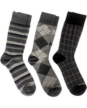 Unsimply Stitched Set Of 3 Sock - Black