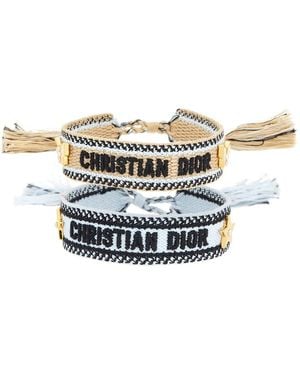 Dior Set Of 2 Bracelets - White