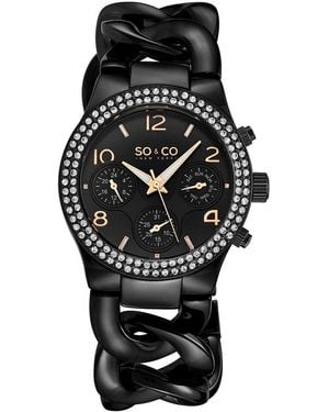 SO & CO Chelsea Watch - Black