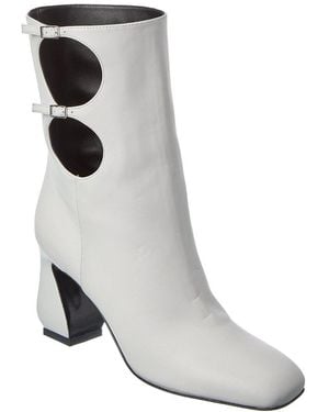 Sergio Rossi Leather Boot - Grey