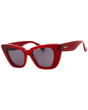 Max Mara Mm0099 50Mm Sunglasses - Red