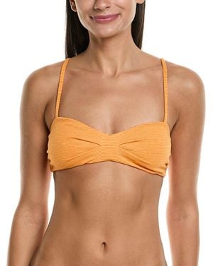 Mara Hoffman Calida Bikini Top - Orange