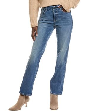 NYDJ Marilyn Picasso Lake Straight Leg Jean - Blue