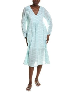 MER ST BARTH Printed Kaftan - Blue
