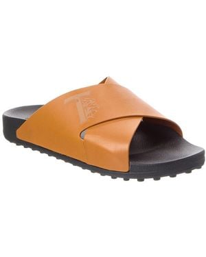 Tod's Leather Sandal - Brown