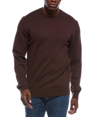 Slate & Stone Popcorn Stitch Jumper - Brown