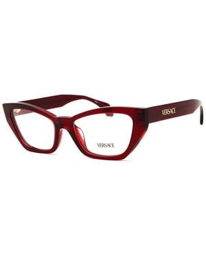 Versace 54Mm Optical Frames - Brown