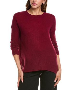 Philosophy Oversized Crewneck Cashmere Sweater - Red