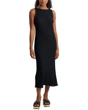 Natori Waves Maxi Dress - Black