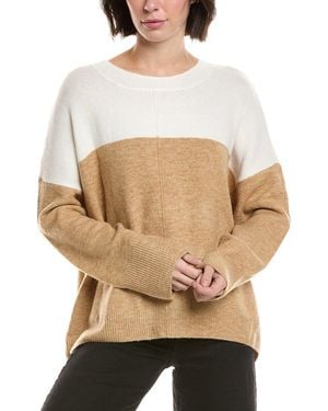 Vince Camuto Colorblock Sweater - Natural