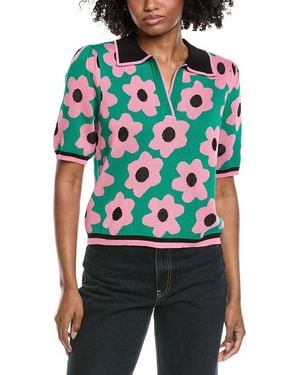 Nanette Lepore Polo Jumper - Green