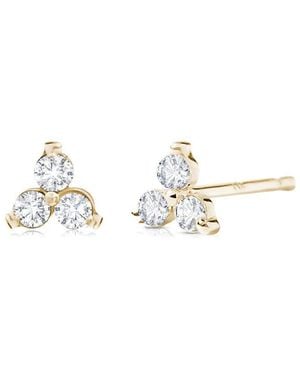 MaxColor 0.24 Ct. Tw. Lab-Grown Diamond 14K Studs - Metallic