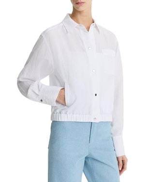 Vince Summer Shirt Jacket - Blue