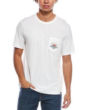 Faherty Ag Sunwashed Pocket T-Shirt - White