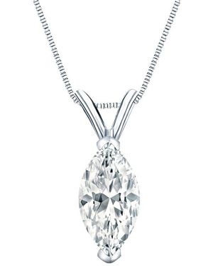 Sabrina Designs Lab Grown Diamonds 14K 2.00 Ct. Tw. Lab-Grown Diamond Solitaire Pendant - White