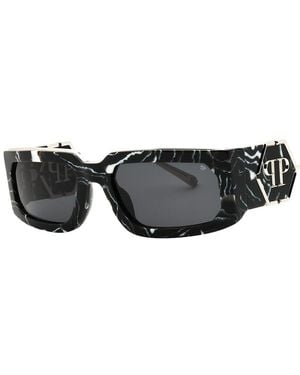 Philipp Plein Spp119M 58Mm Sunglasses - Black