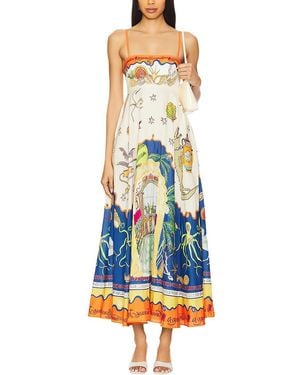 FLORIDA CLOTHING Maxi Dress - Blue
