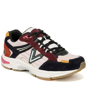 Vionic 23Walk 2.0 Suede Walking Shoe - Black