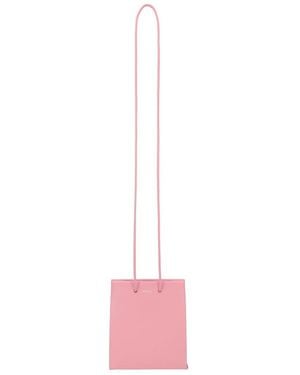MEDEA Leather Crossbody - Pink