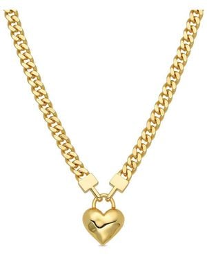 Eye Candy LA Pendant Necklace - Metallic