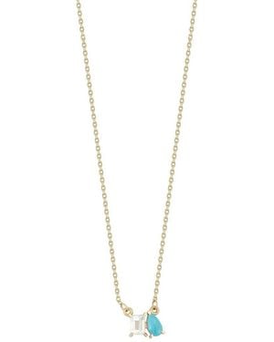 Ember Fine Jewelry 14k Gemstone Necklace - Metallic